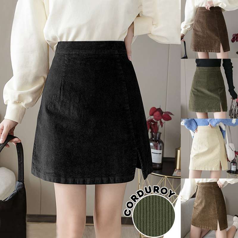 Corduroy skirt 5xl top