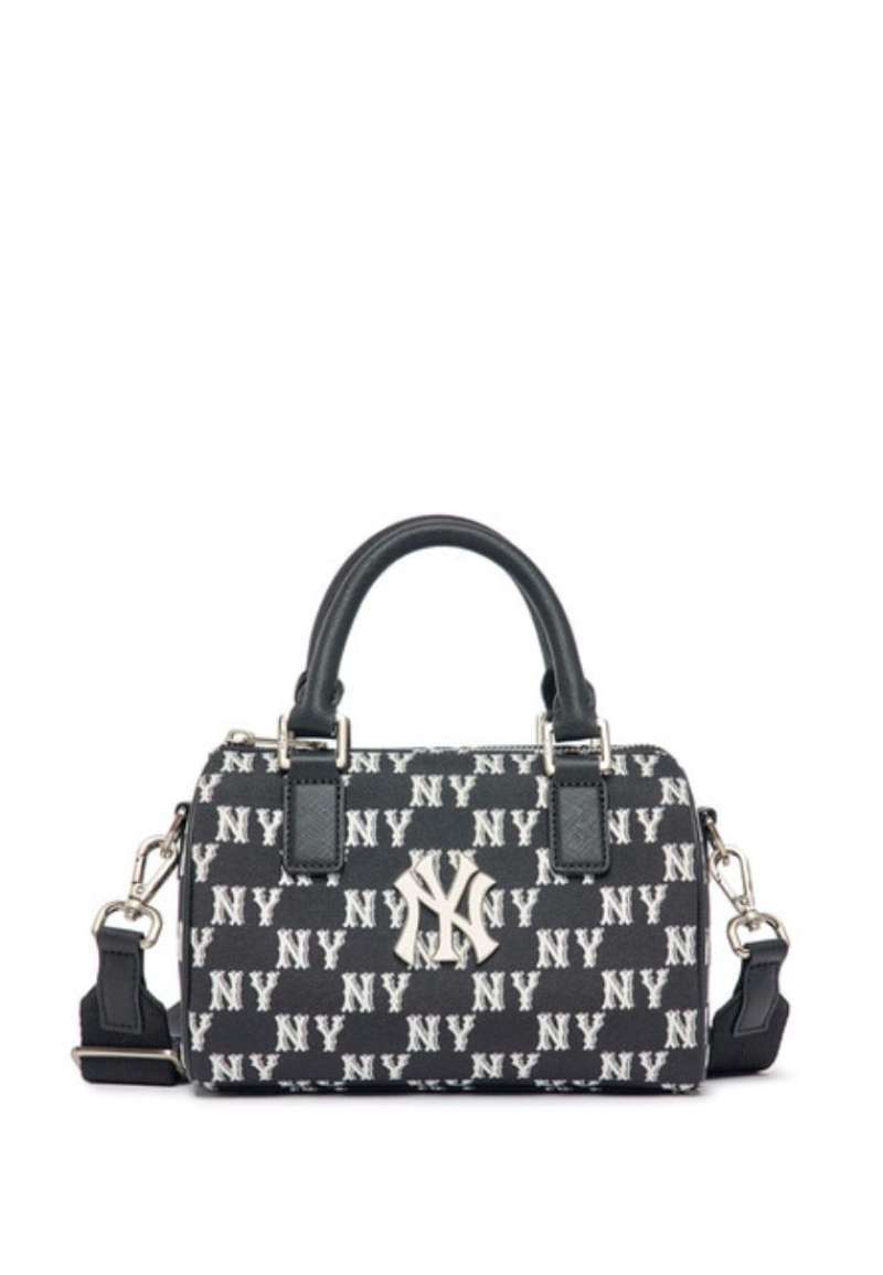 MLB Classic Monogram Jacquard Mini Crossbody Bag New York Yankees