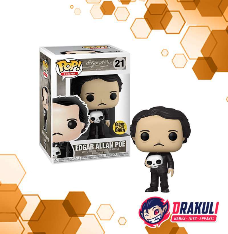 Jual Toys Funko Pop Edgar Allan Poe Glows STANDARD di Seller