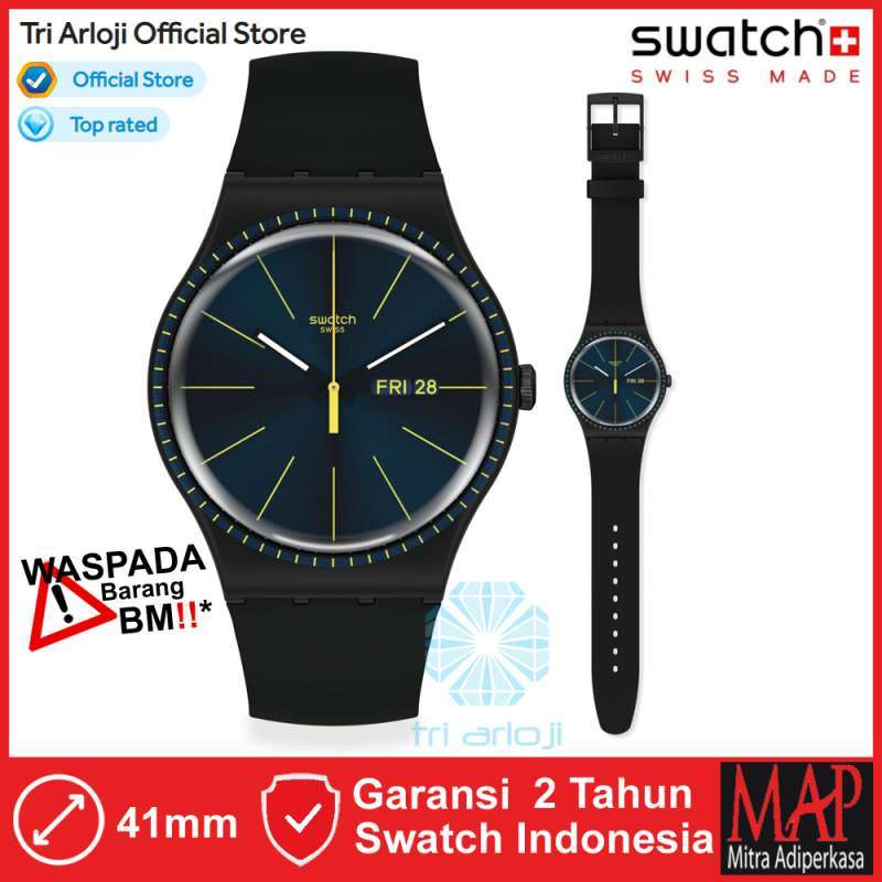 Promo Swatch Suob731 Original Swatch Black Rails Jam Tangan Pria Analog Original Swiss Made Diskon 25 Di Seller Tri Arloji Official Store Senen Kota Jakarta Pusat Blibli
