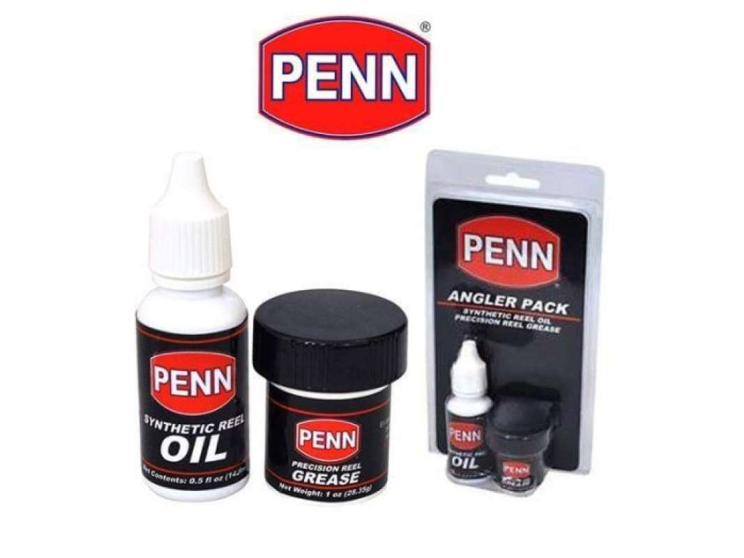 Promo Original Penn Angler Pack Oil & Grease Untuk Perawatan Reel