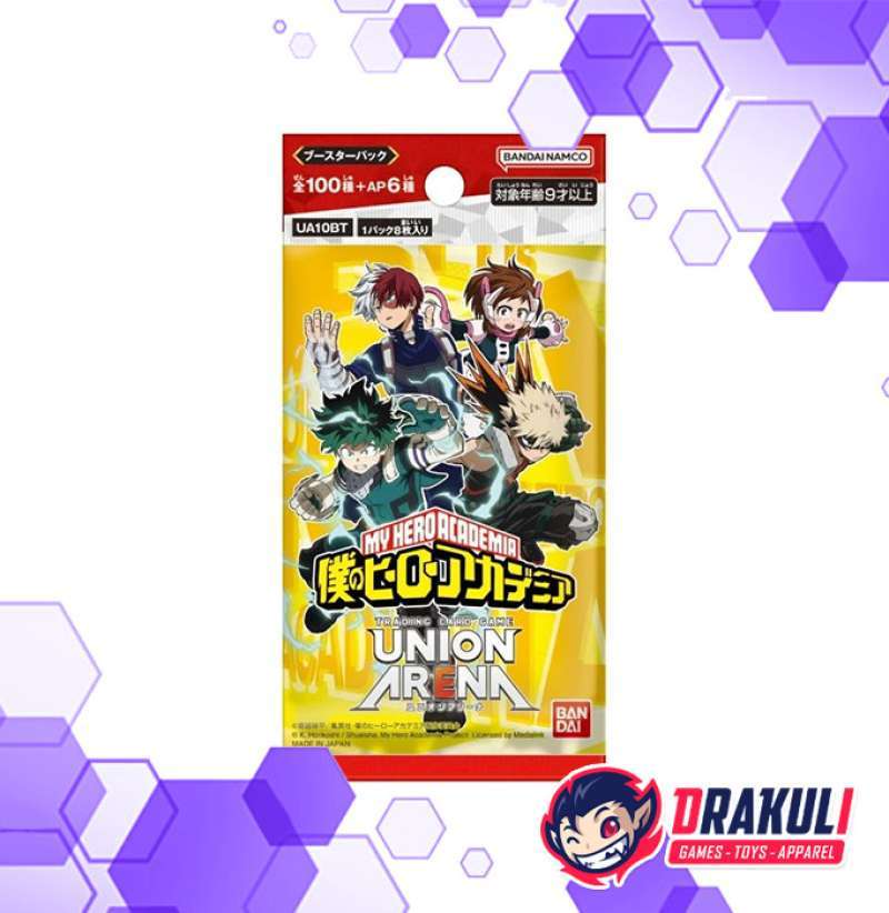 Jual Tcg Union Arena My Hero Academia Card Booster Pack Ua10bt Di Seller  Drakuli Games Flagship Store - Drakuli Games Store - Kota Jakarta Pusat |  Blibli