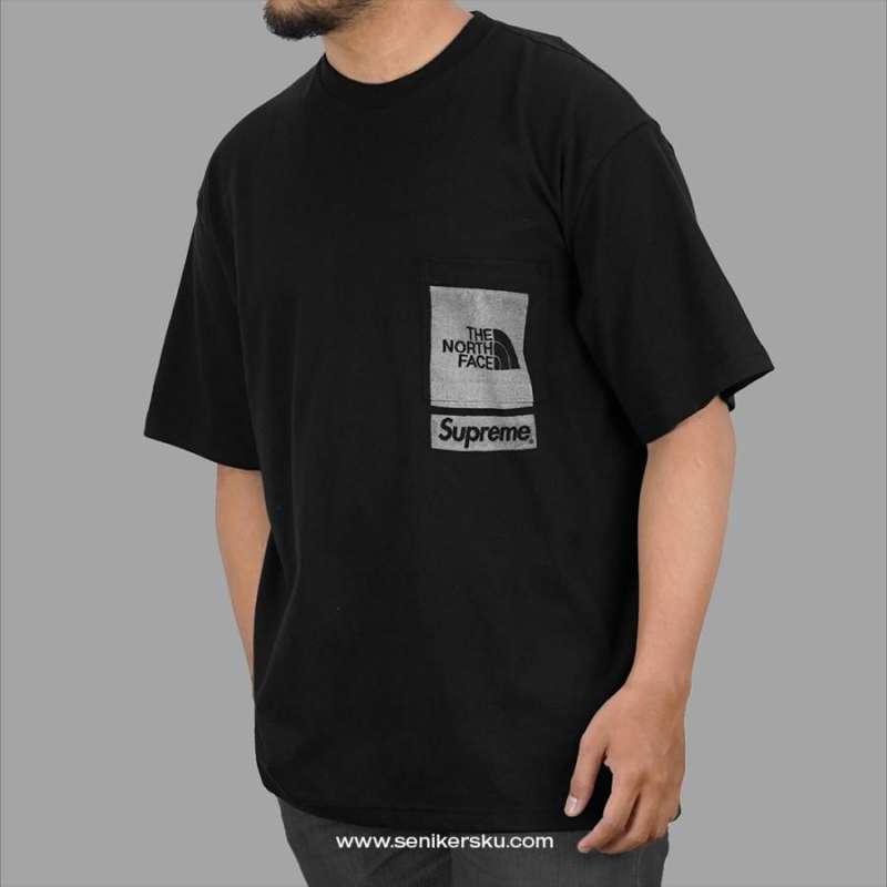 Supreme tnf metallic discount tee