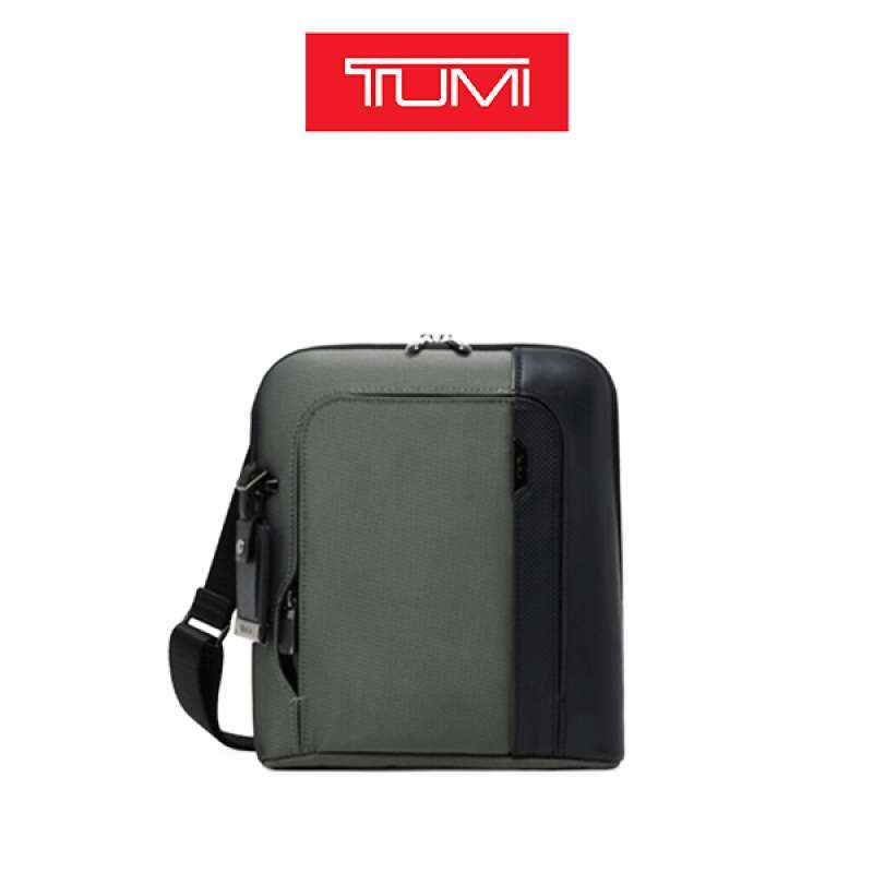 Jual T U M I Arrive Olten Crossbody Tas Selempang Titanium Grey