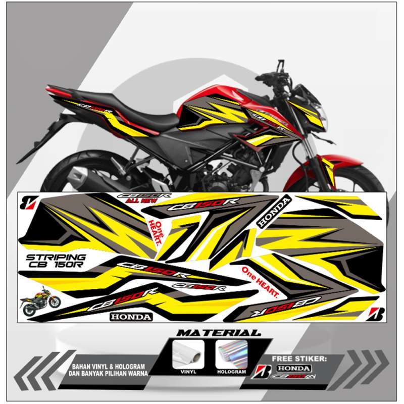 Striping cb 150 hot sale r 2018
