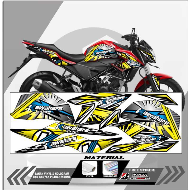 Jual Stiker Striping Variasi Hologram vinyl Honda Cb 150 R V2 2015 2018 striping List Variasi Stiker List Body Variasi Kualitas Terbaik Termurah Di Seller Putri Striping Kesawan Kota Medan Blibli