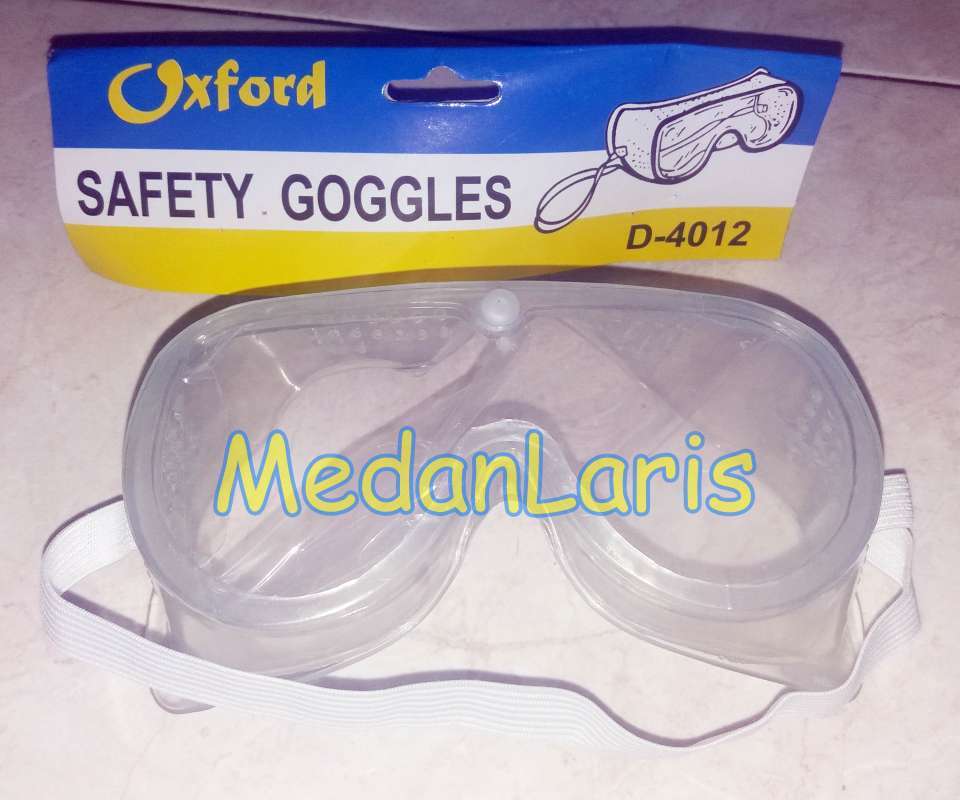 Kacamata Safety Goggles Glasses Pelindung Mata Google OXFORD D-4012
