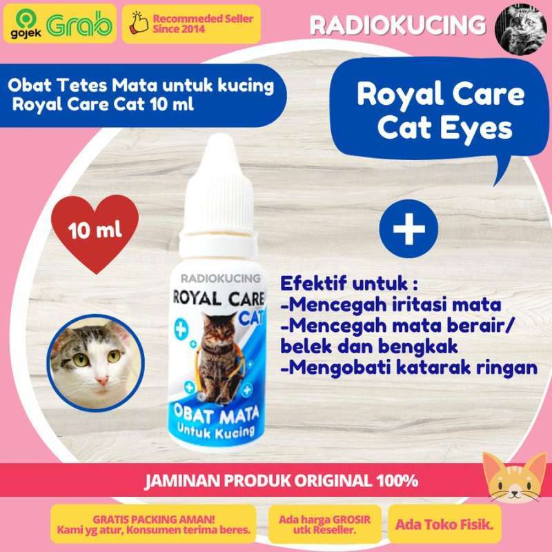 Royal Care Cat Eyes 10 ml Obat Mata Tetes Kucing