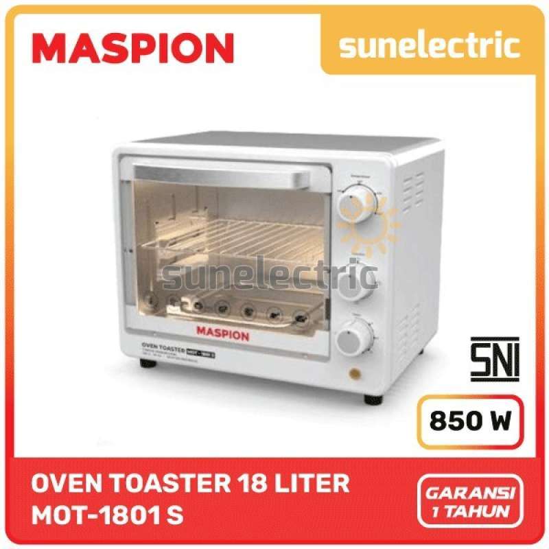 Promo Maspion Mot 1801s Oven Toaster Listrik Kapasitas 18l Low Watt 425 Watt Diskon 23 Di Seller Cuanz Store Meruya Selatan udik Kota Jakarta Barat Blibli