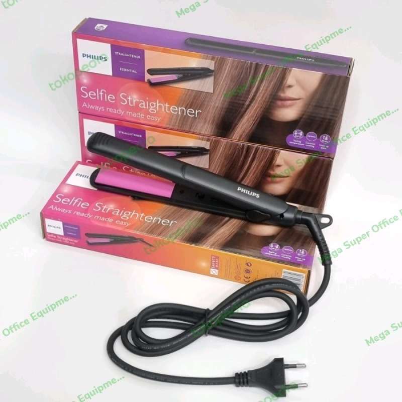 Promo Catokan Rambut Philips Hp8302 Selfie Straightener Hp8302