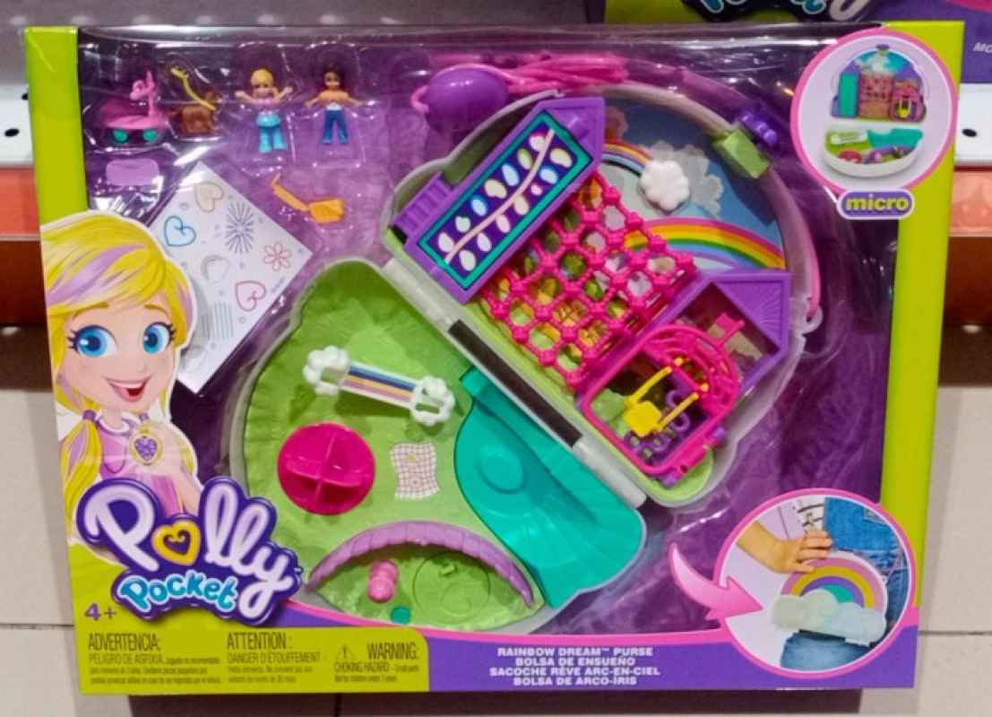 Polly pocket hot sale bolsa arcoiris