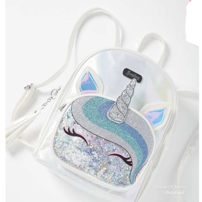 Justice unicorn mini sale backpack