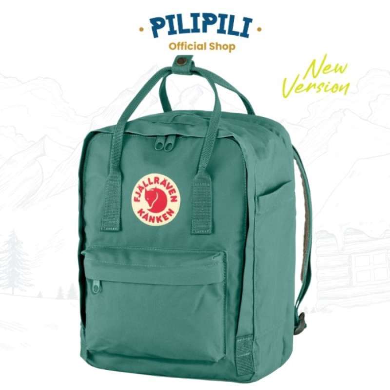 Tas Ransel Fjallraven Kanken Laptop 13 Frost Green