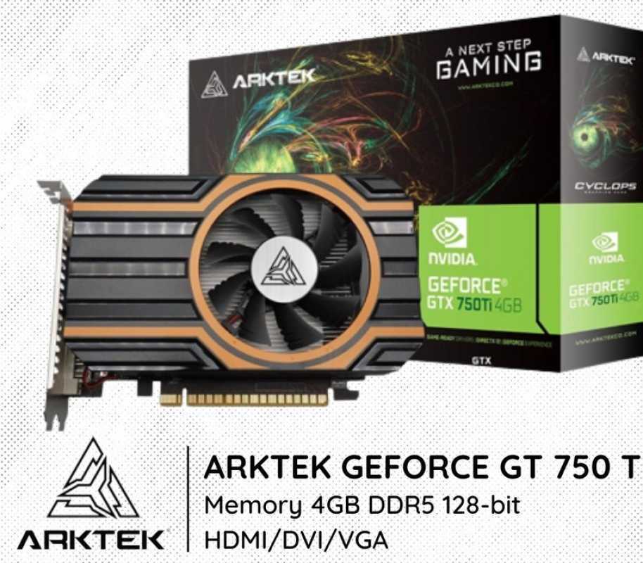 Arktek gtx 750 ti sales