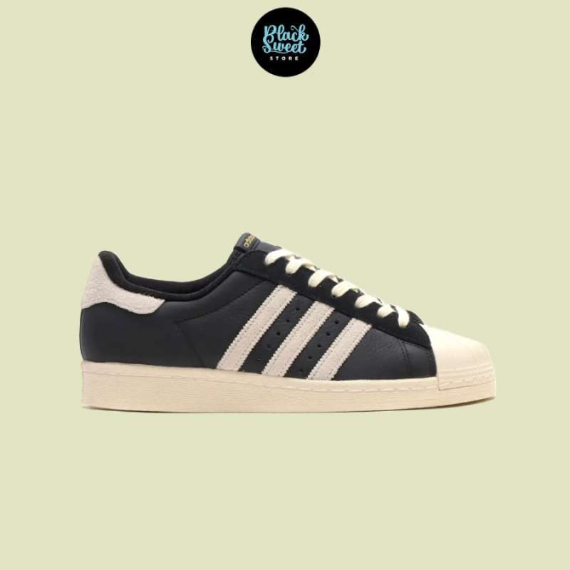 Sepatu adidas 2025 superstar black white