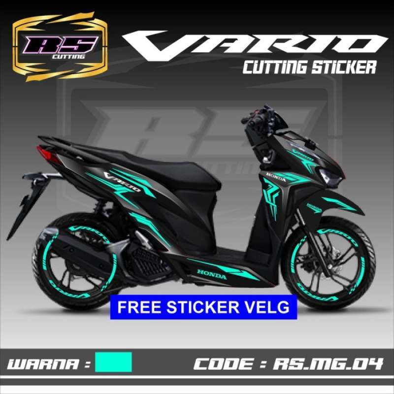 Cutting sticker motor top