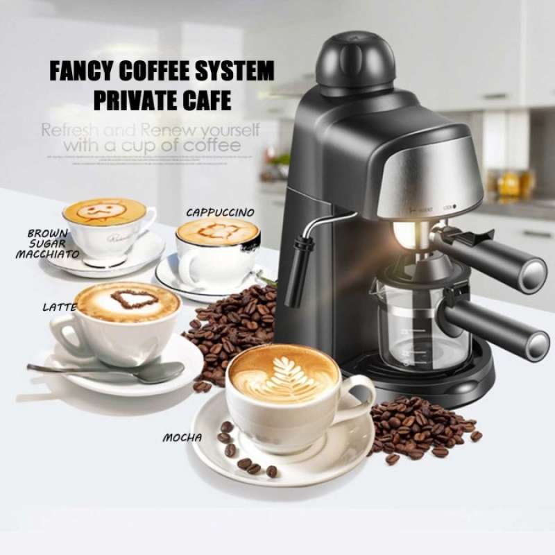 Mesin Kopi Otomatis Automatic Coffee Maker Espresso Listrik Rumahan Terbaru