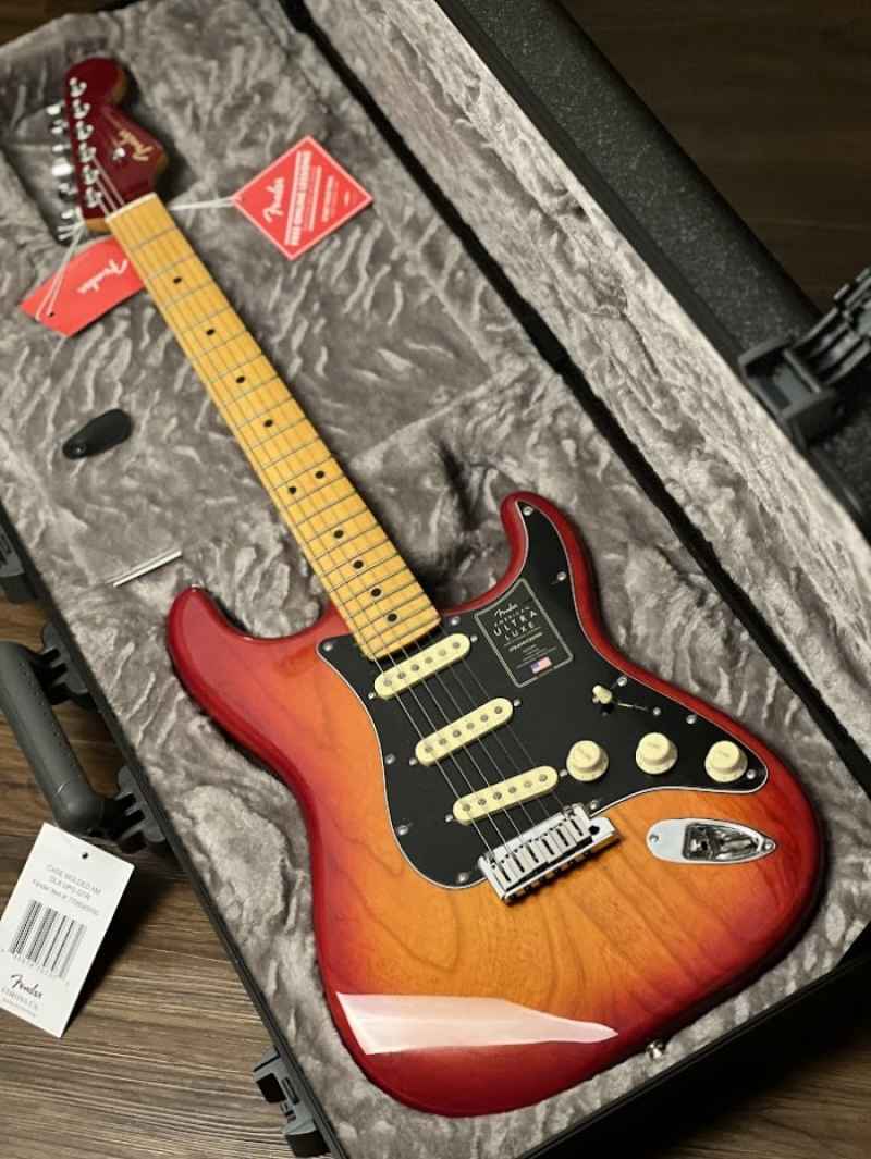 Promo Fender American Ultra Luxe Stratocaster Maple Fb Plasma Red Burst -  Multicolor Diskon 23% di Seller Kazuma - Cipete Selatan, Kota Jakarta  Selatan | Blibli