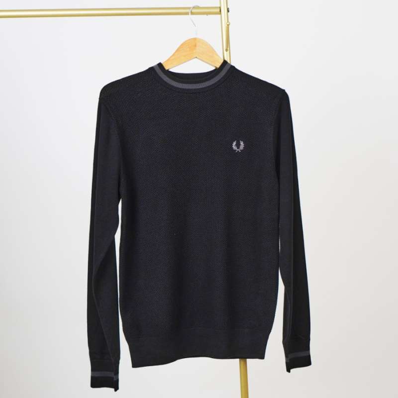 Promo Fred Perry Pullover Textured Front Crewneck Jumper Diskon 3 Di Seller Brandluxid Official Store Kedung Baruk Kota Surabaya Blibli