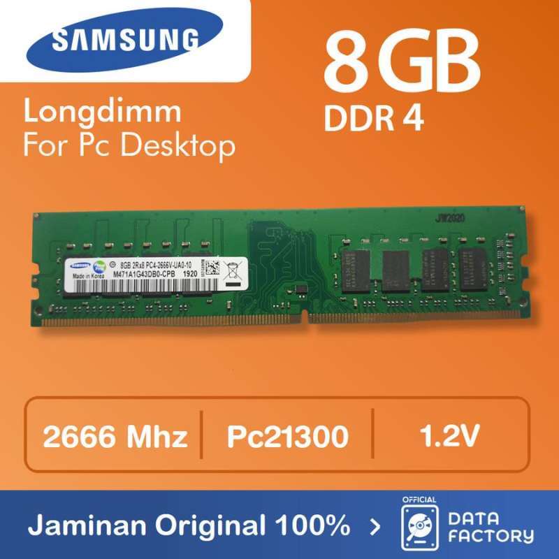 Samsung 8gb Ddr4 Ram Price For Pc 8Gb Samsung Desktop RAM DDR4 3Yr