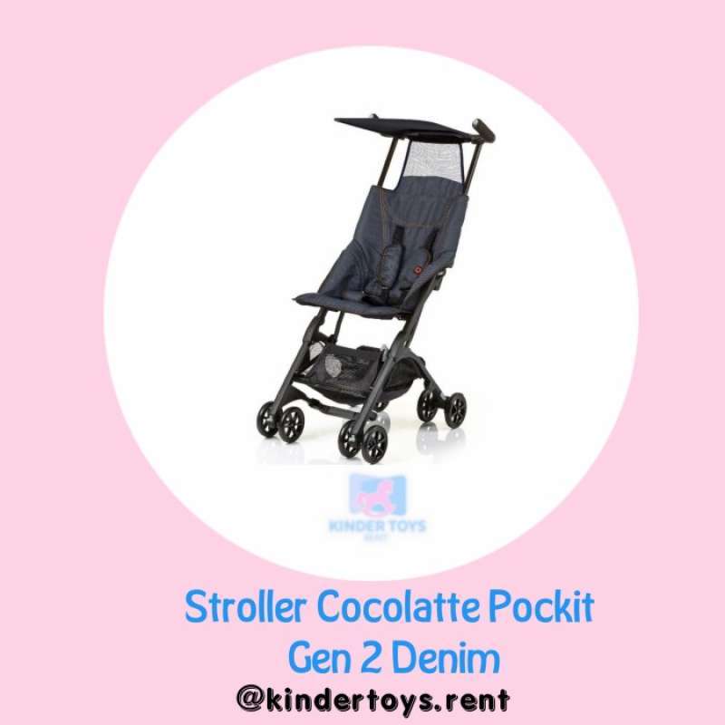 Jual Sewa Stroller Pockit Gen 2 Denim 1 Minggu di Seller Prakasa