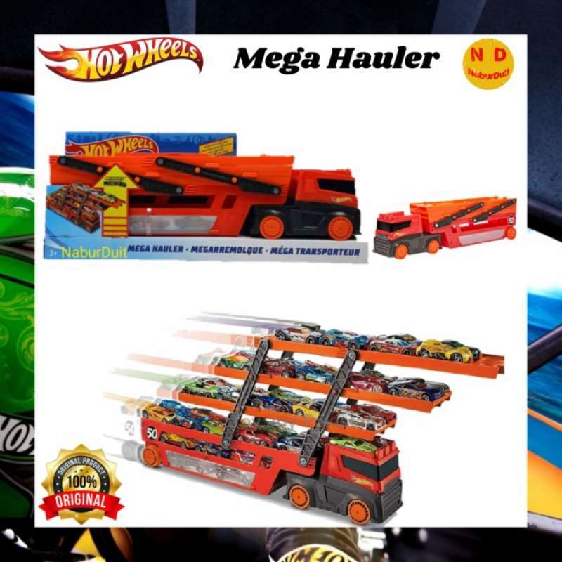 Harga hot wheels mega hauler online