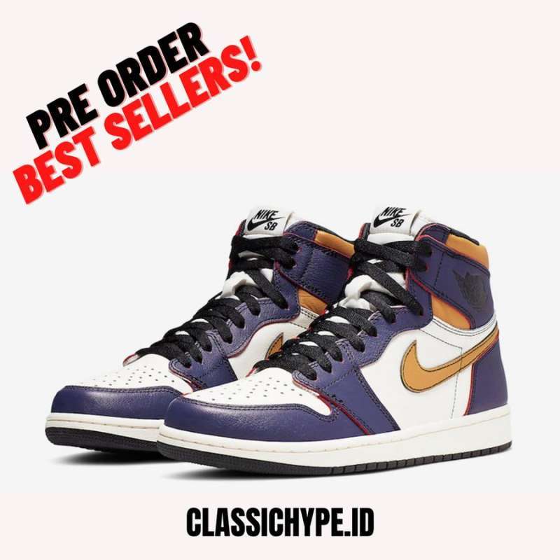 Jual Nike Sb X Air Jordan 1 High La To Chicago Di Seller Classichype.id Villa Gading Mas 1 Block B 26 Kota Medan Blibli