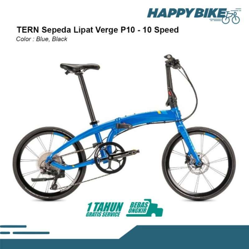 Jual sepeda lipat tern verge p10 10speed di Seller Sariahh Shop