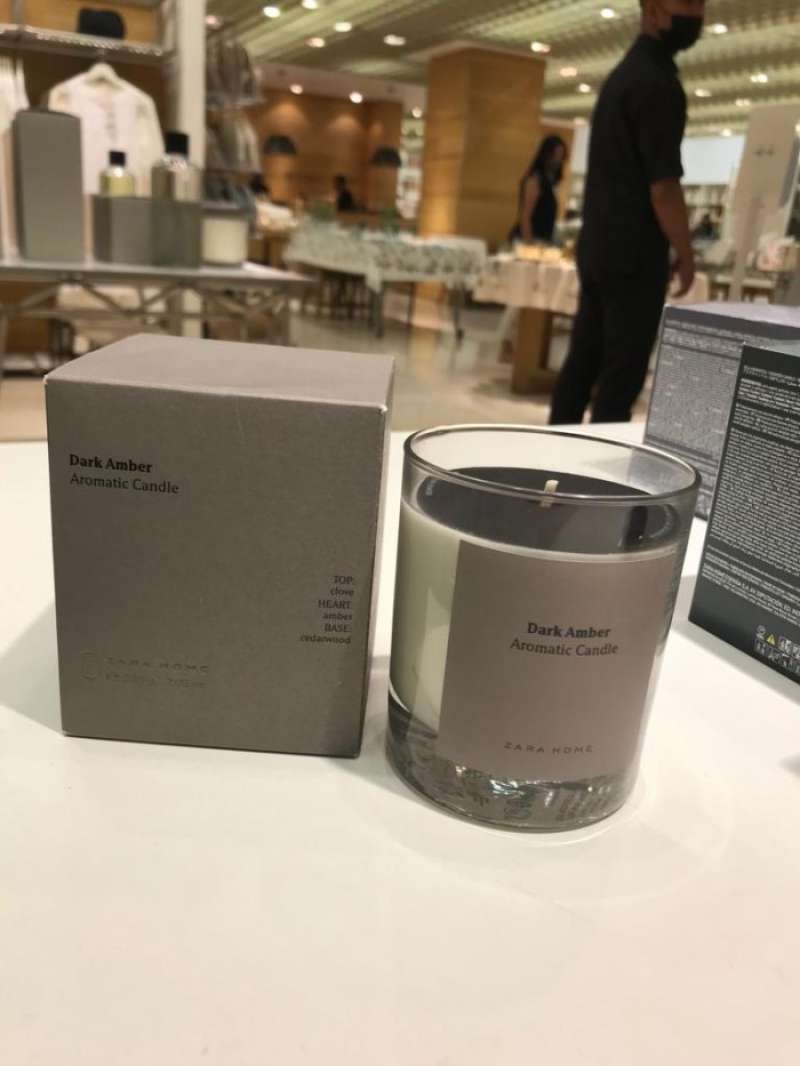 Zara home dark discount amber