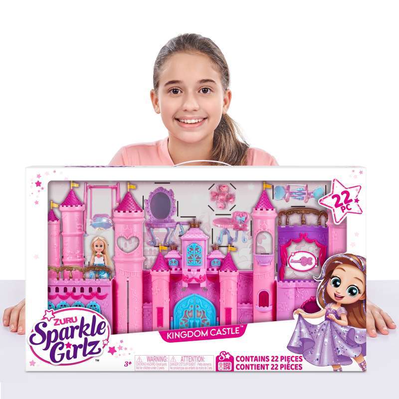 Jual Mainan Playset Sparkle Girlz Princess Party Palace di Seller