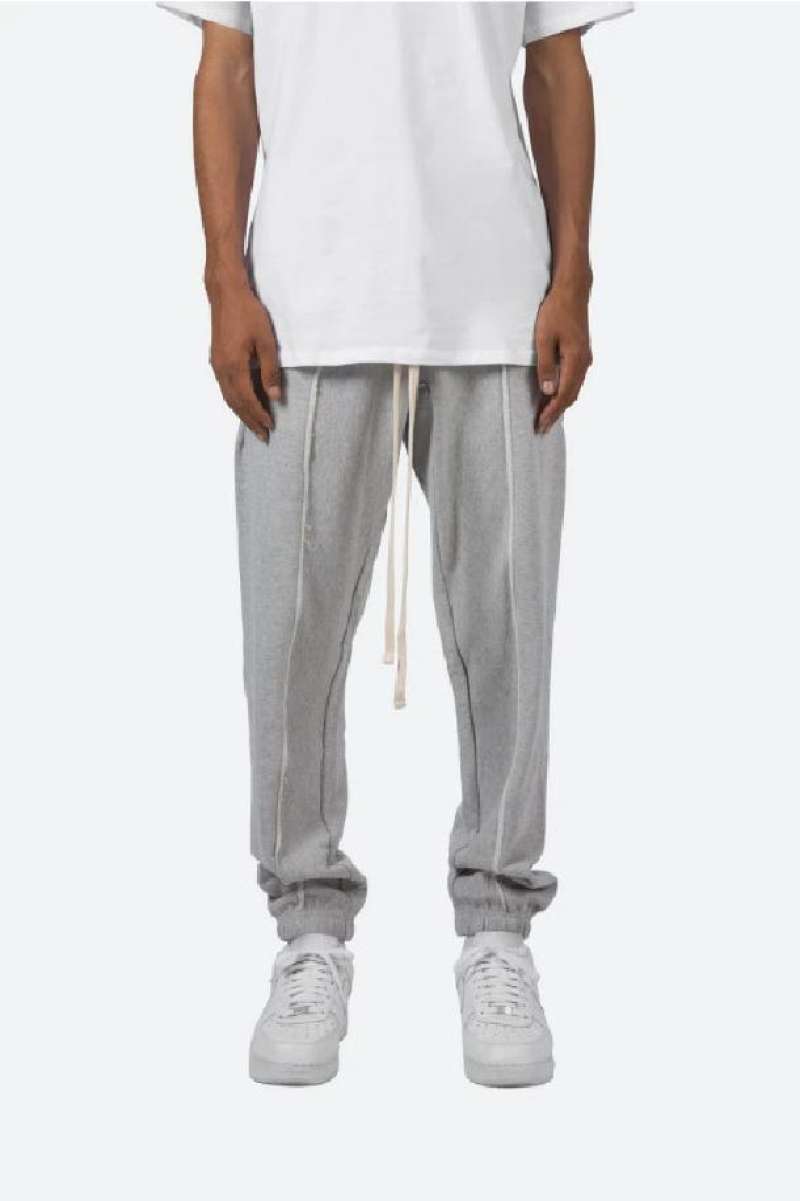 Jual Sweatpants MNML Raw Pleated Grey XL di Seller six6street