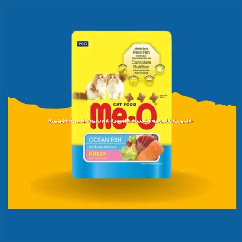 Me-o Kitten 400gr Makanan Anak Kucing Cat Food Ocean Fish Meo 400 gram Baby  Me O Kittens Real Fish
