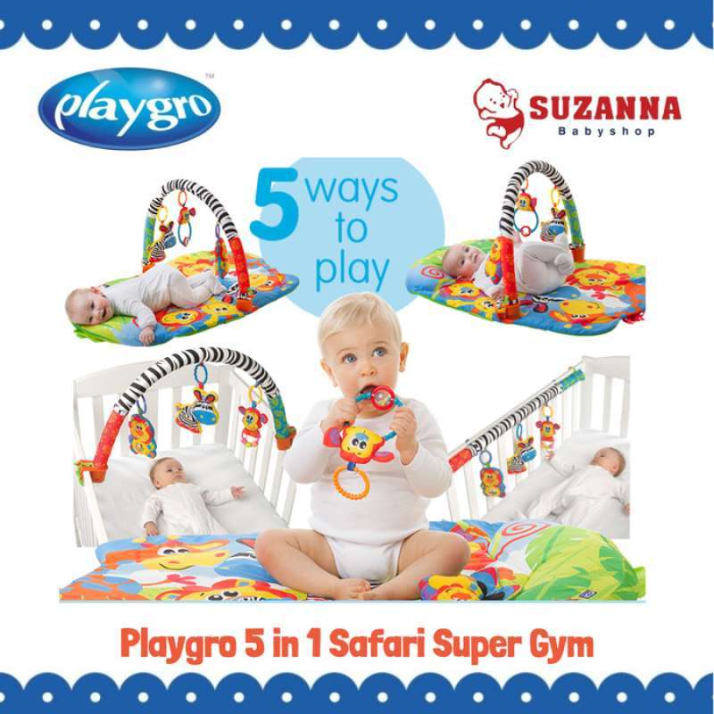 Playgro 5 in 1 safari gym sales