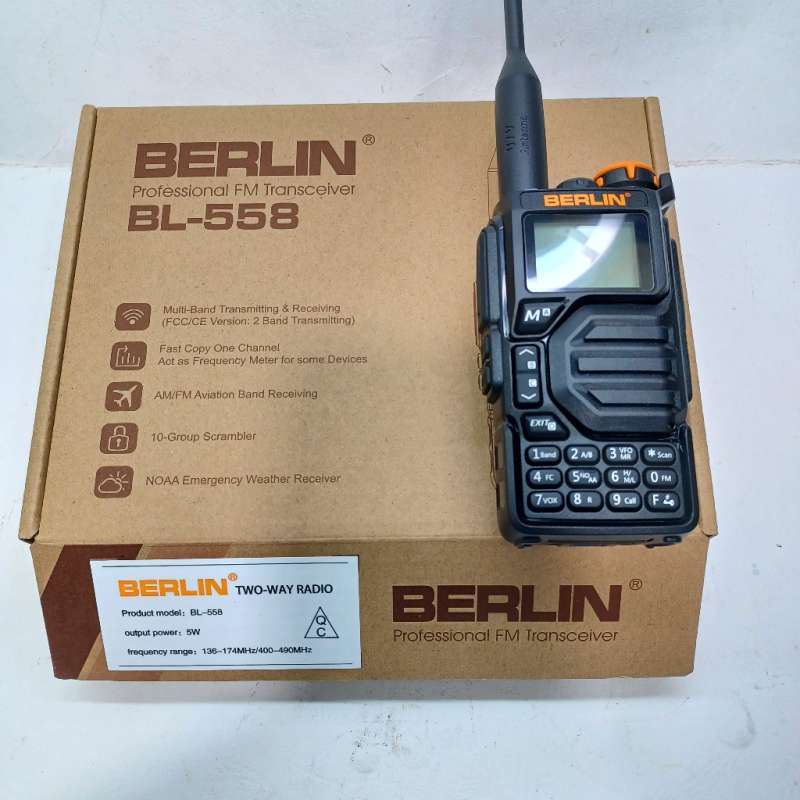 HT BERLIN BL558 BL 558 BL 558 DUALBAND ORIGINAL GARANSI RESMI ALLBAND