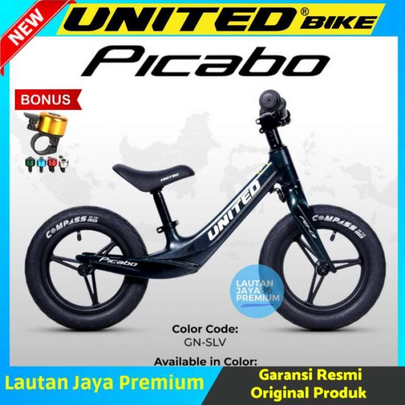 Jual balance push bike united picabo sepeda balance bike di Seller