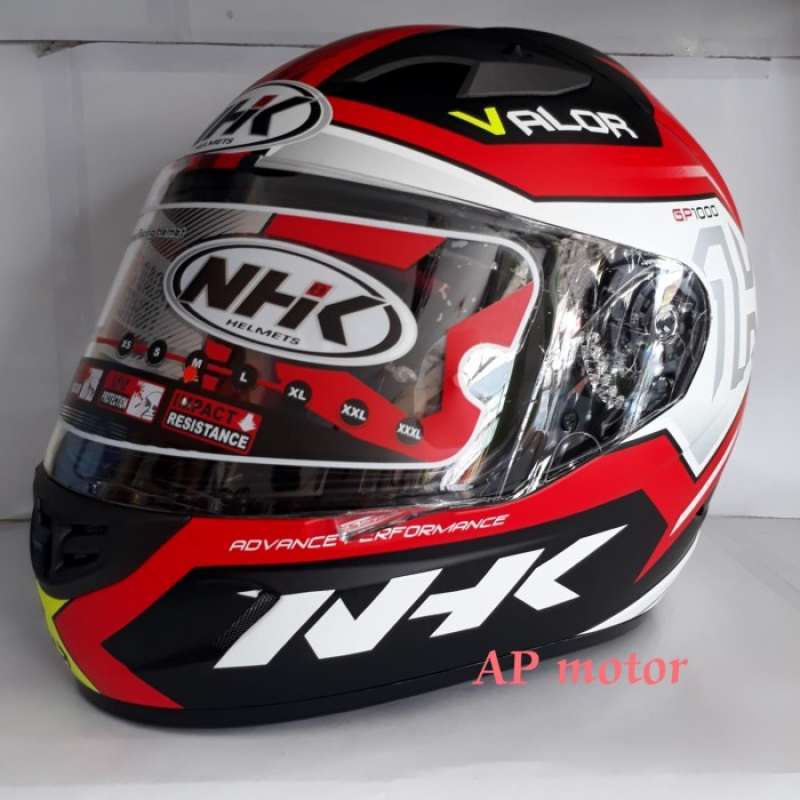 Promo Helm Nhk Gp1000 Valor Full Face Terlaris Diskon 23 di
