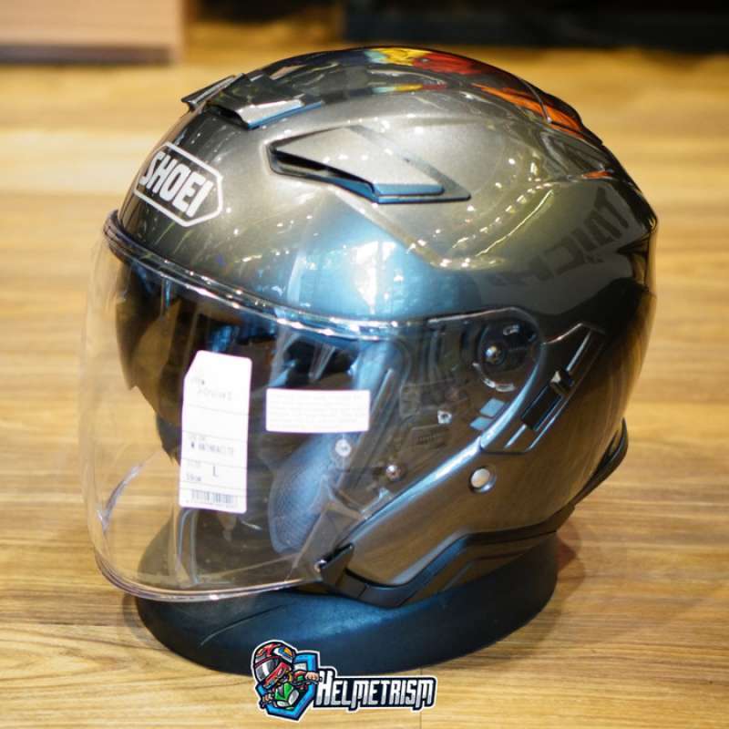 Helm half face shoei sales