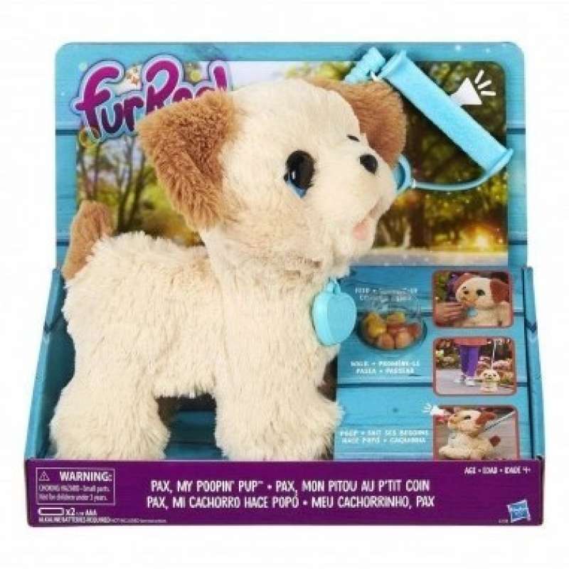 Jual FURREAL FRIENDS PAX MY POOPIN PUP PLUSH TOY BONEKA ANJING ORI