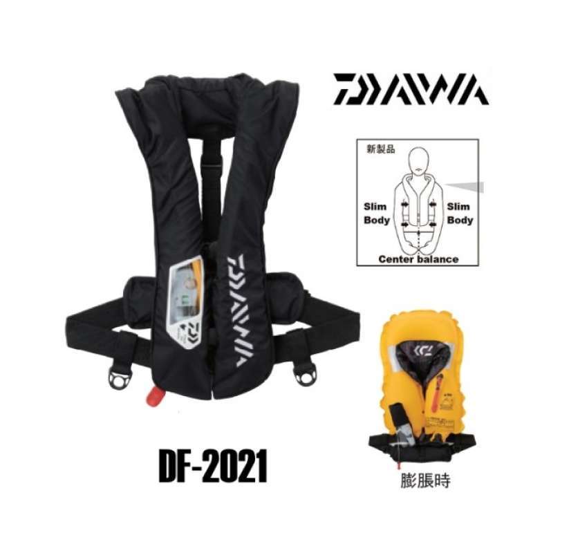 Promo Pelampung Gas Life Jacket Vest Daiwa Df 2021 Diskon 17 di