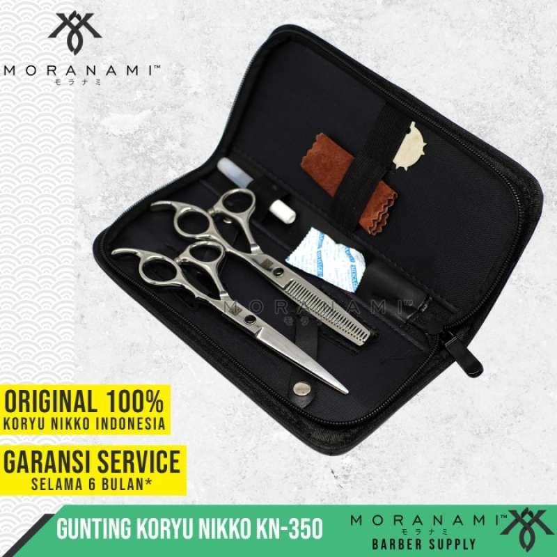 Promo Gunting Rambut Set Koryu Nikko Gunting Potong Dan Sasak Rambut Kn-350  Diskon 5% Di Seller Rigel - Wanajaya, Kab. Bekasi | Blibli