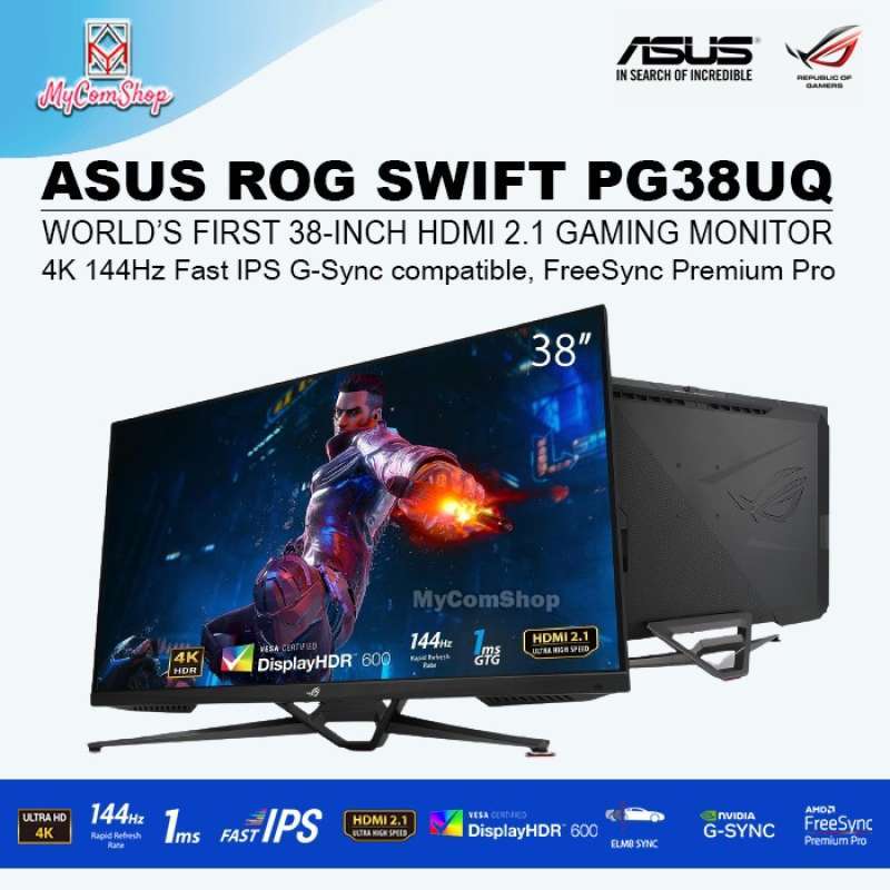 4k Uhd Asus Rog Strix Pg43uq Rog Strix Rog Swift Pg43uq Price 43