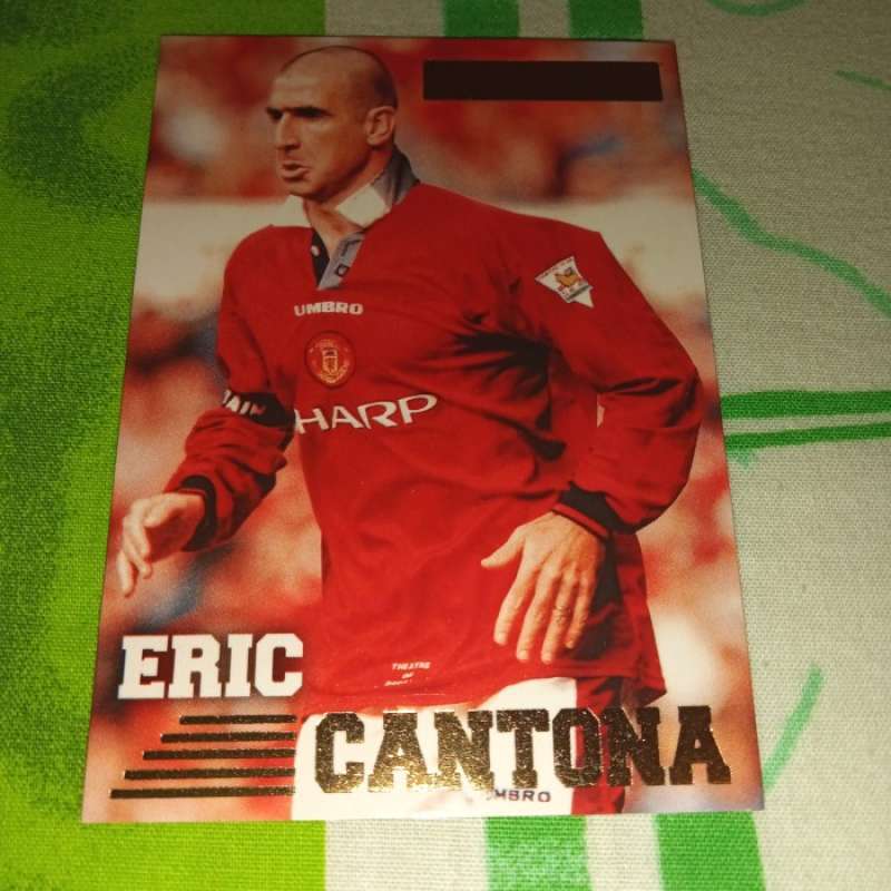 2021 Panini 寝転がっ Prizm Eric Cantona Auto Pink