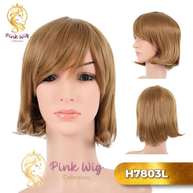 Pink wig jakarta on sale