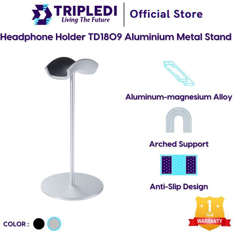 Promo TRIPLEDI Stand Headphone TD1809 Aluminium Alloy Holder
