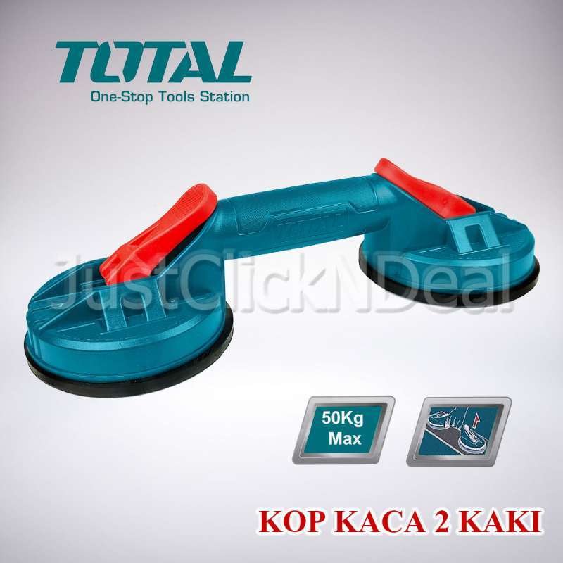 Jual TOTAL Kop 2 Kaki Alat Angkat Kaca Sucker Vacuum Glass Suction