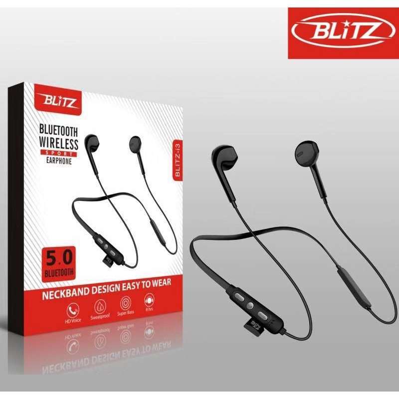 Blitz bluetooth 2025 earphone