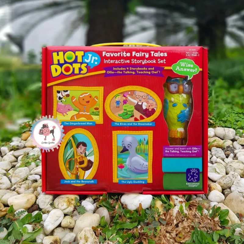 Hot Dots Jr. Interactive Storybook Set, Favorite Fairy Tales with Ollie the  Owl