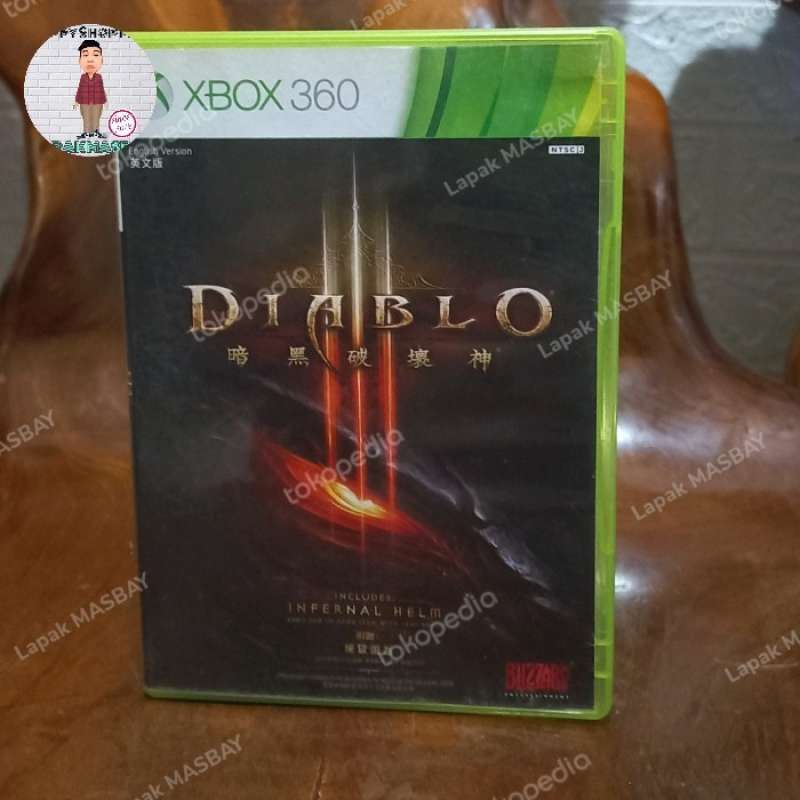 Jual DVD kaset Game xbox 360 Diablo 3 original minus case kurang bagus di  Seller Laris Plaza - Cengkareng Timur, Kota Jakarta Barat | Blibli