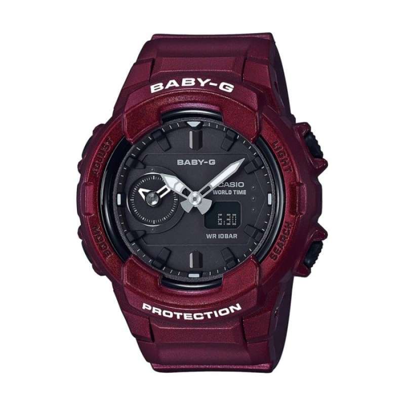Baby g merah new arrivals