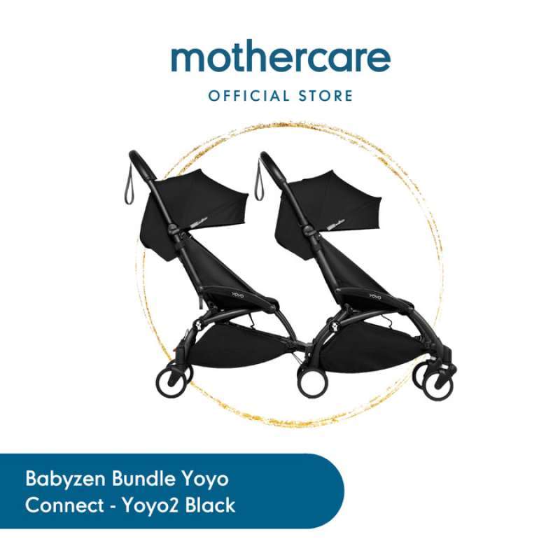 Promo Babyzen Bundle YOYO Connect YOYO Black Stroller Bayi